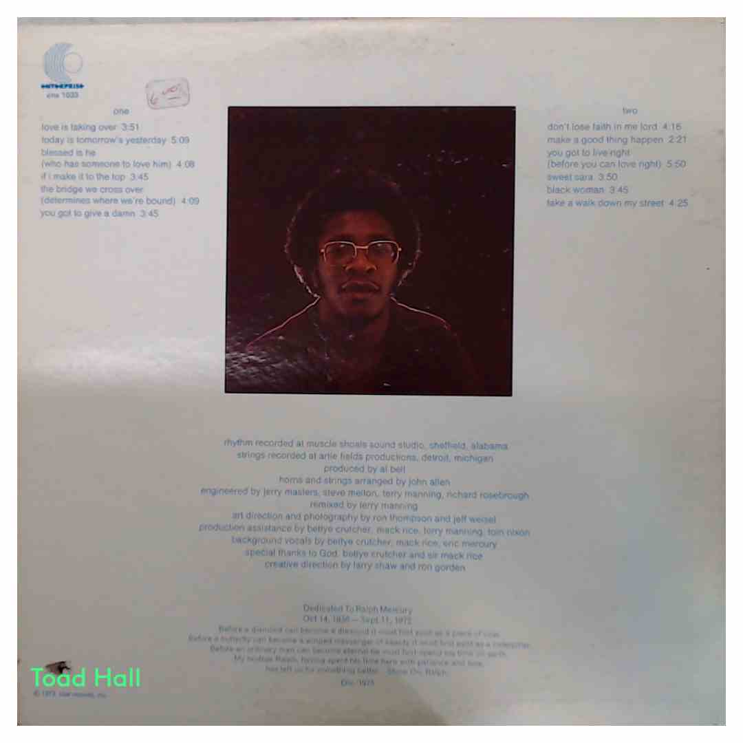 Eric Mercury - Love is Taking Over - Used Vinyl