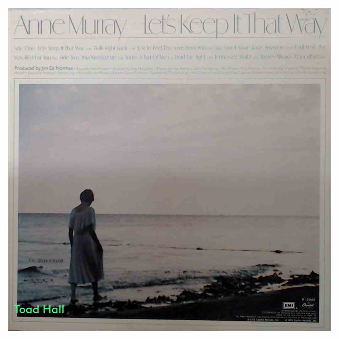 Anne Murray - Let's Keep It That Way - Used Vinyl