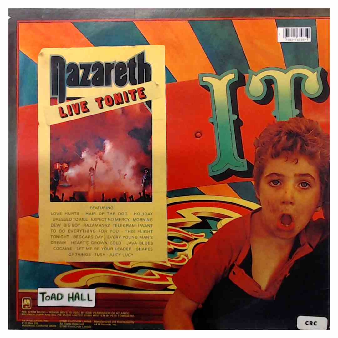 Nazareth - 'Snaz - Used Vinyl