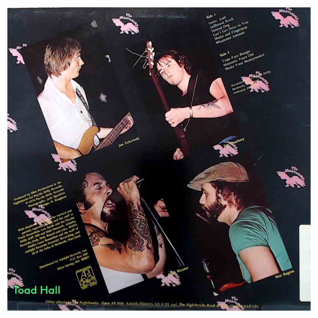 The Nighthawks - Live - Used Vinyl