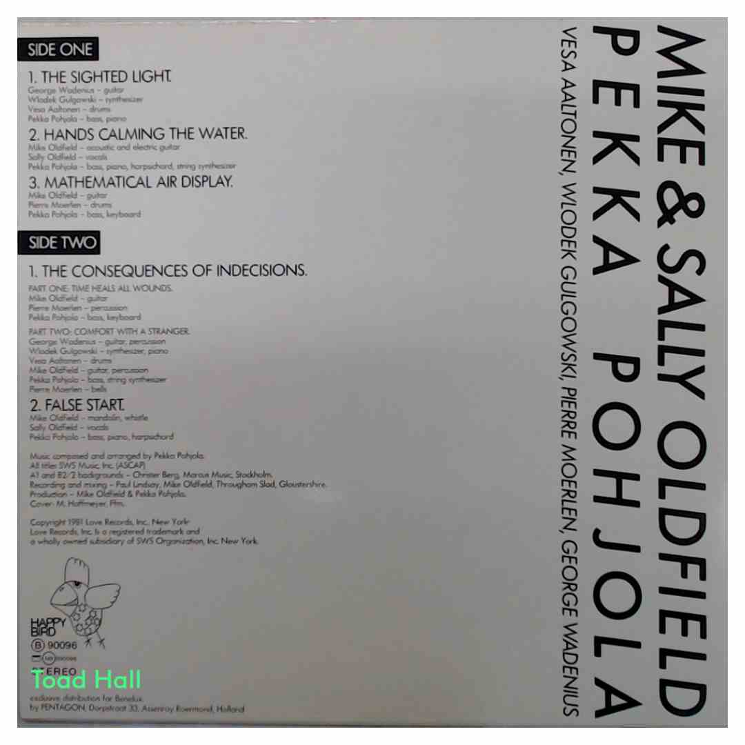 Mike & Sally Oldfield - Pekka Pohjola - Used Vinyl