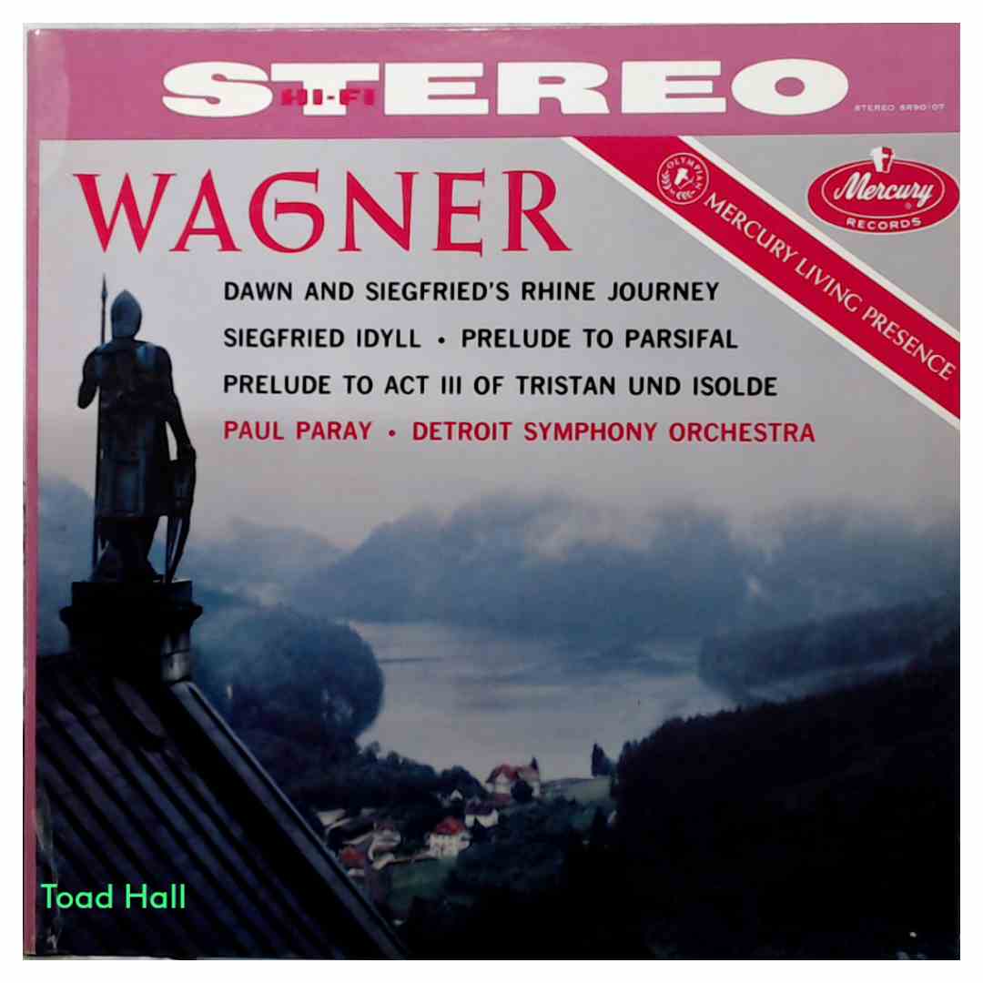 Paul Paray - Wagner (Mercury Living Presence) - Used Vinyl