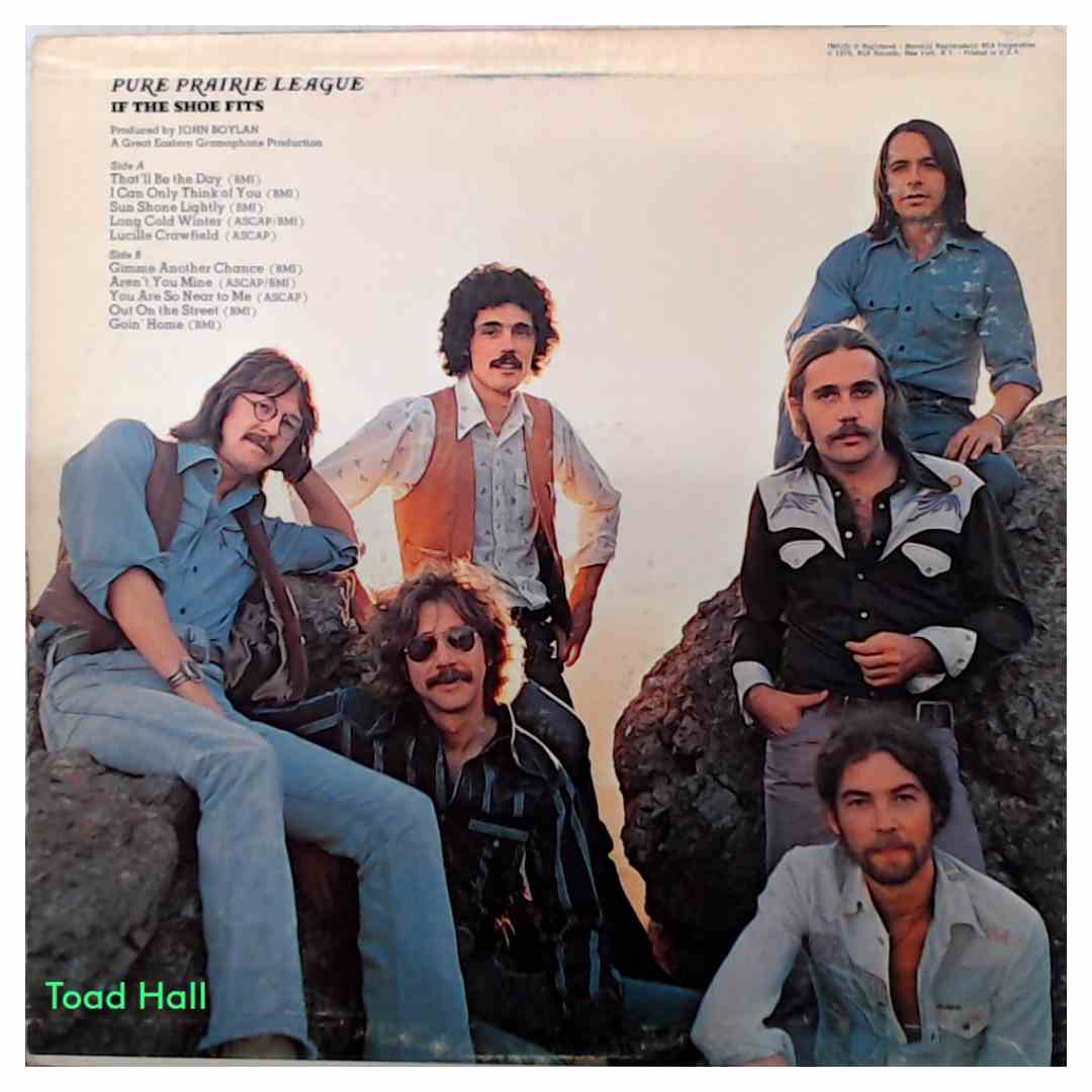 Pure Prairie League - If The Shoe Fits - Used Vinyl