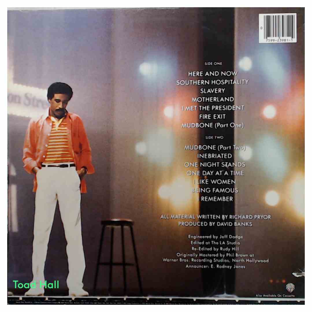 Richard Pryor - Here And Now - Used Vinyl