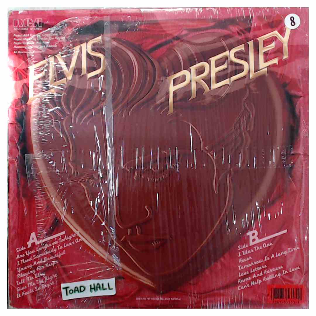 Elvis Presley - A Valentine Gift For You (Red Vinyl) - Used Vinyl