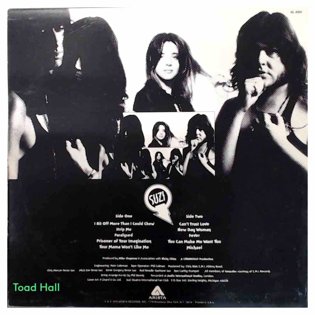 Suzi Quatro - Your Mama Won't Like Me (Promo) - Used Vinyl