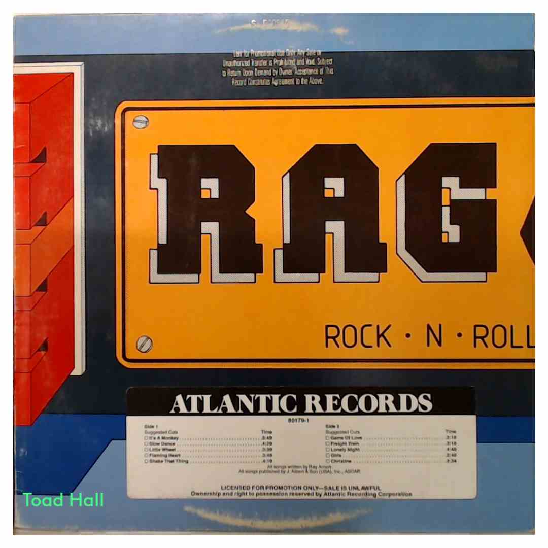 Rag - Rock-N-Roll (Promo Cover) - Used Vinyl
