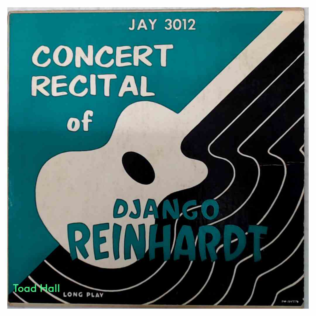 Django Reinhardt - Concert Recital Of Django Reinhardt (10 Inch Vinyl) - Used Vinyl