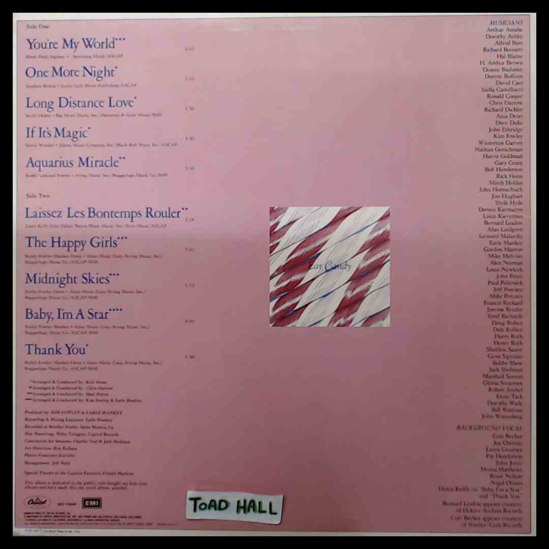 Helen Reddy - Ear Candy - Used Vinyl