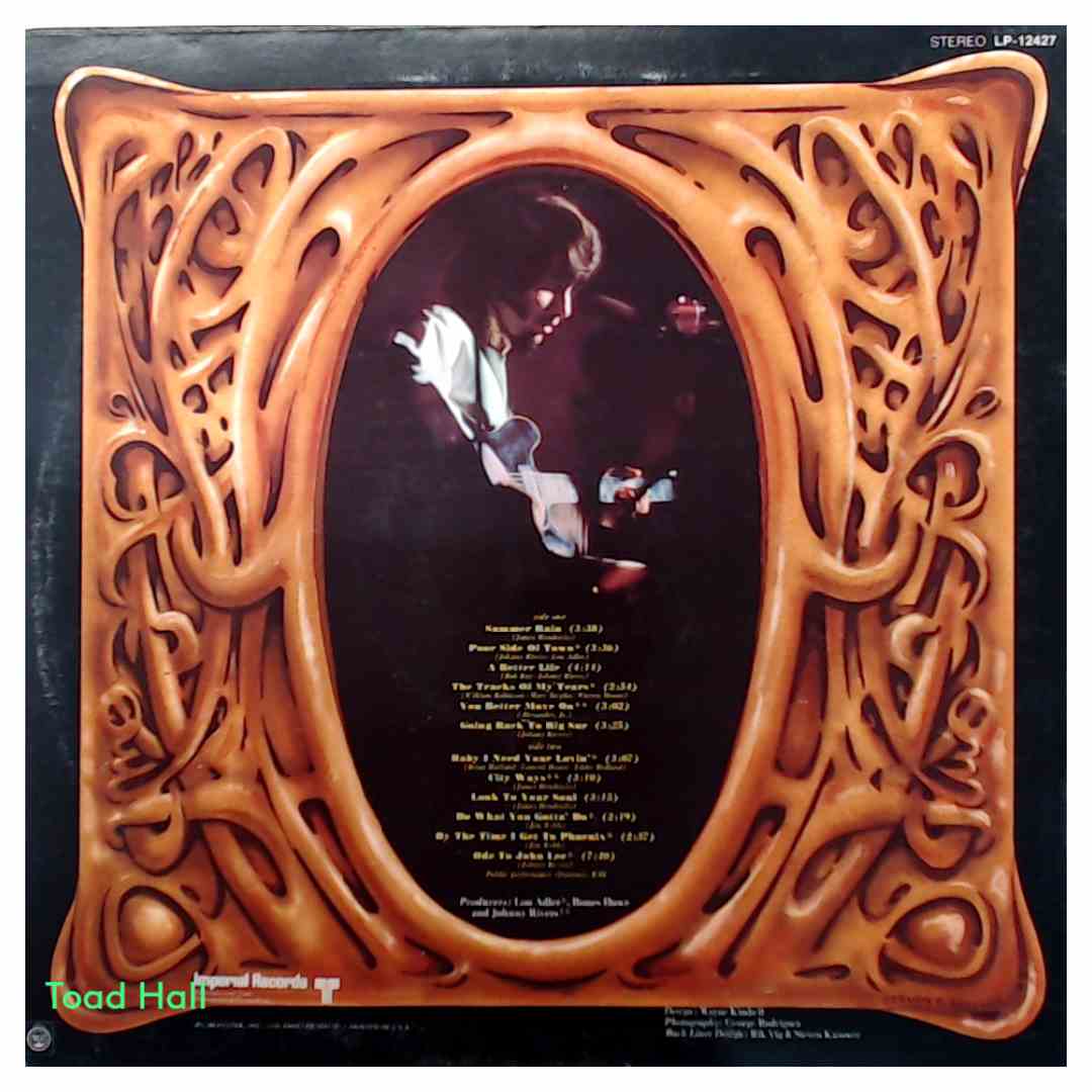 Johnny Rivers A Touch Of Gold Used Vinyl LP