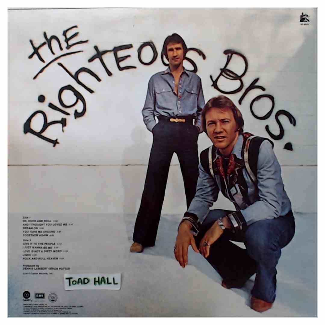 The Righteous Brothers - Give It To The People - Used Vinyl