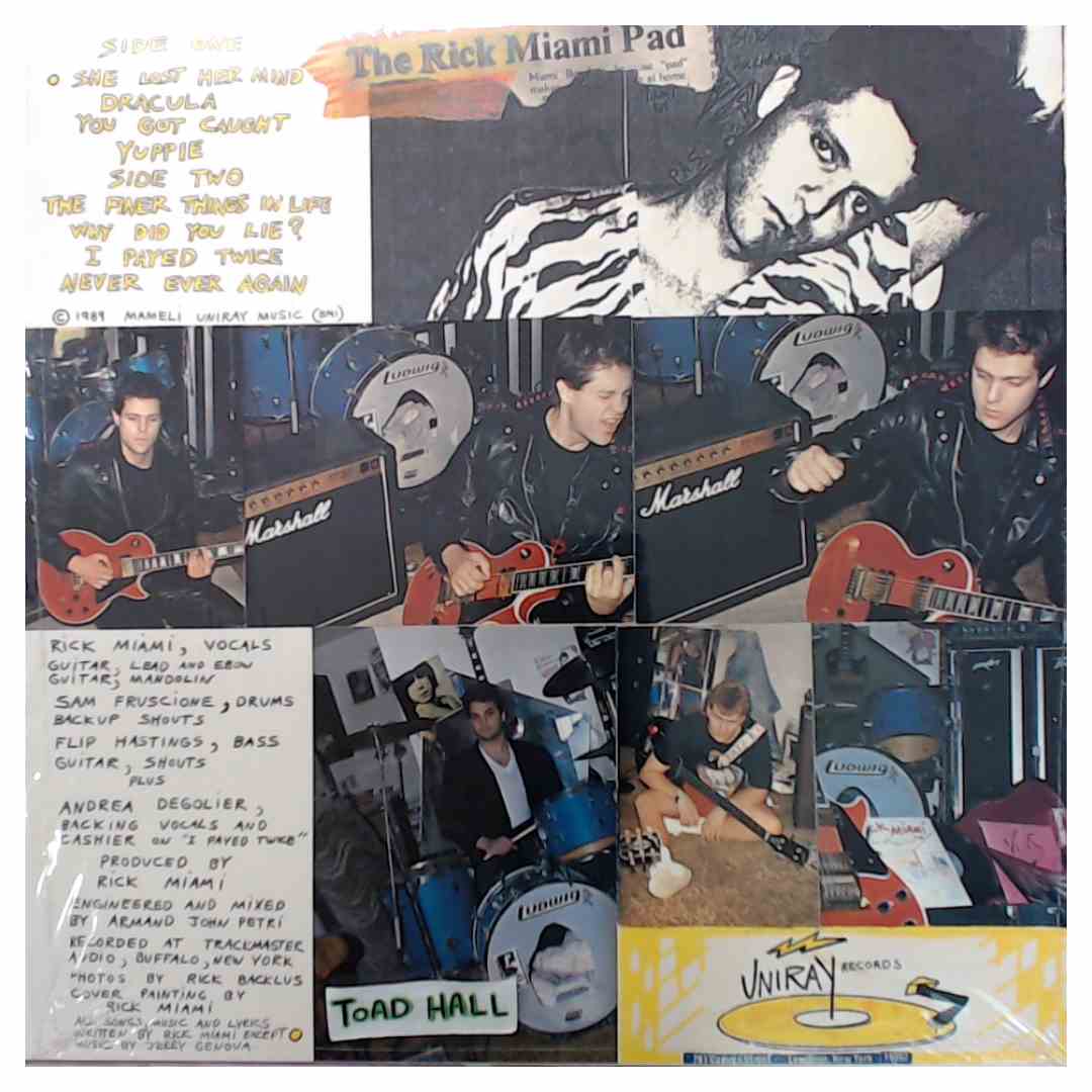 The Rick Miami Pad - She Lost Her Mind - Used Vinyl