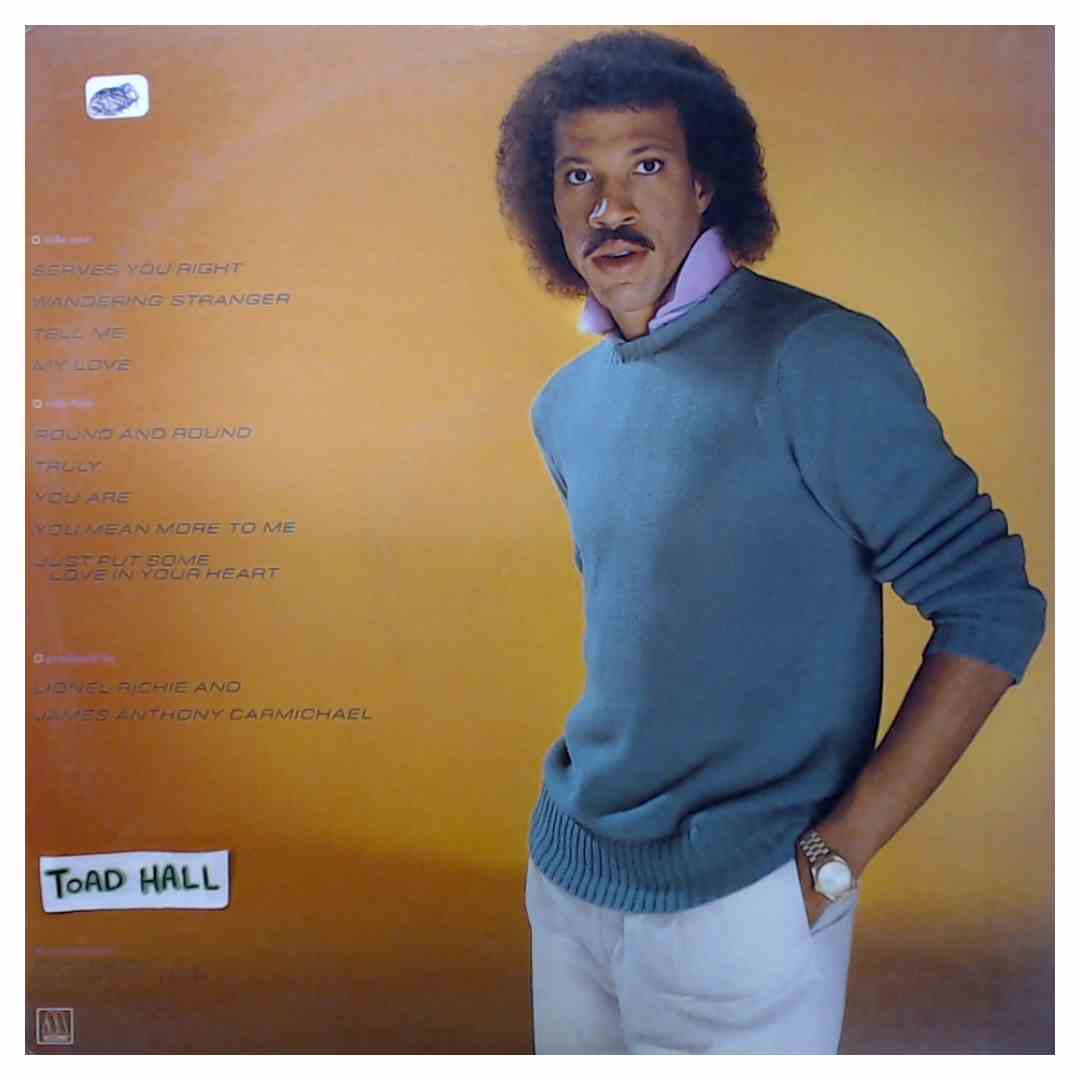 Lionel Richie Lionel Richie Used Vinyl LP