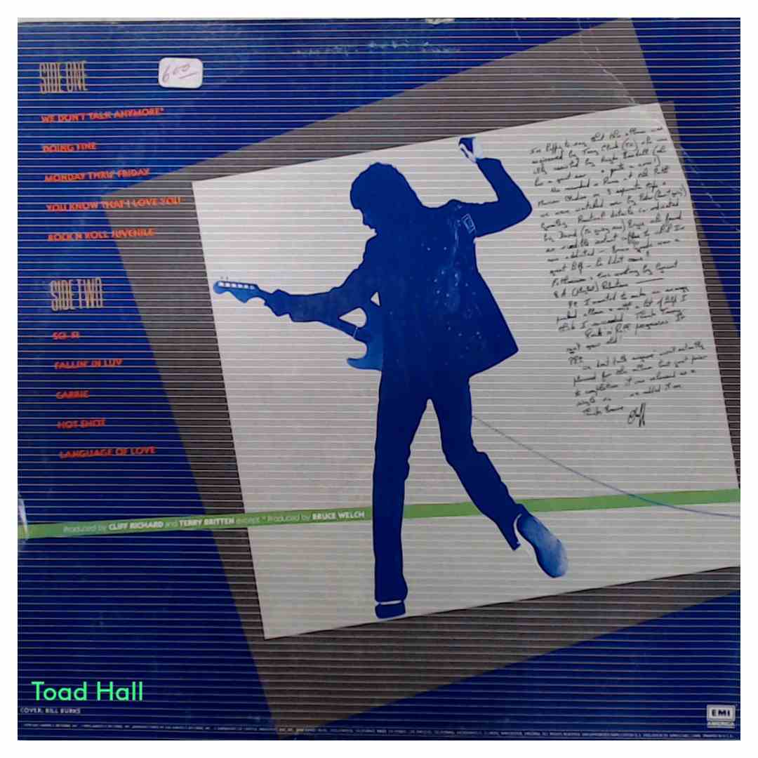 Cliff Richard - I'm No Hero - Used Vinyl