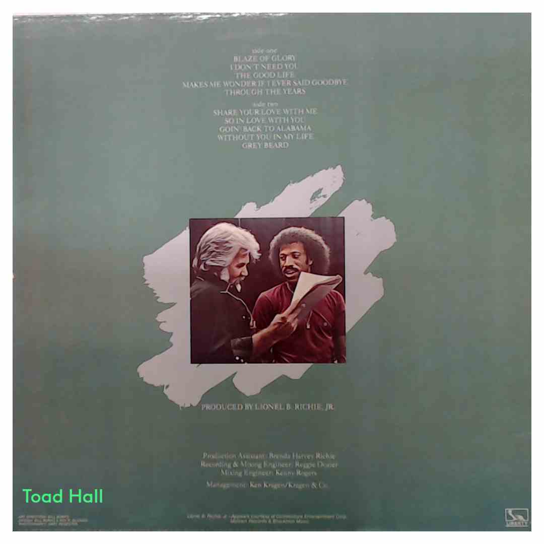 Kenny Rogers - Share Your Love - Used Vinyl