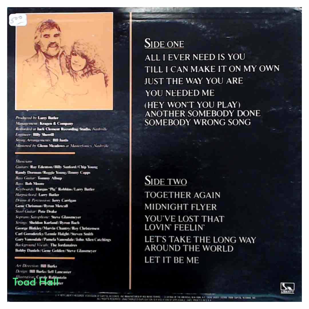 Kenny Rogers & Dottie West - Classics - Used Vinyl