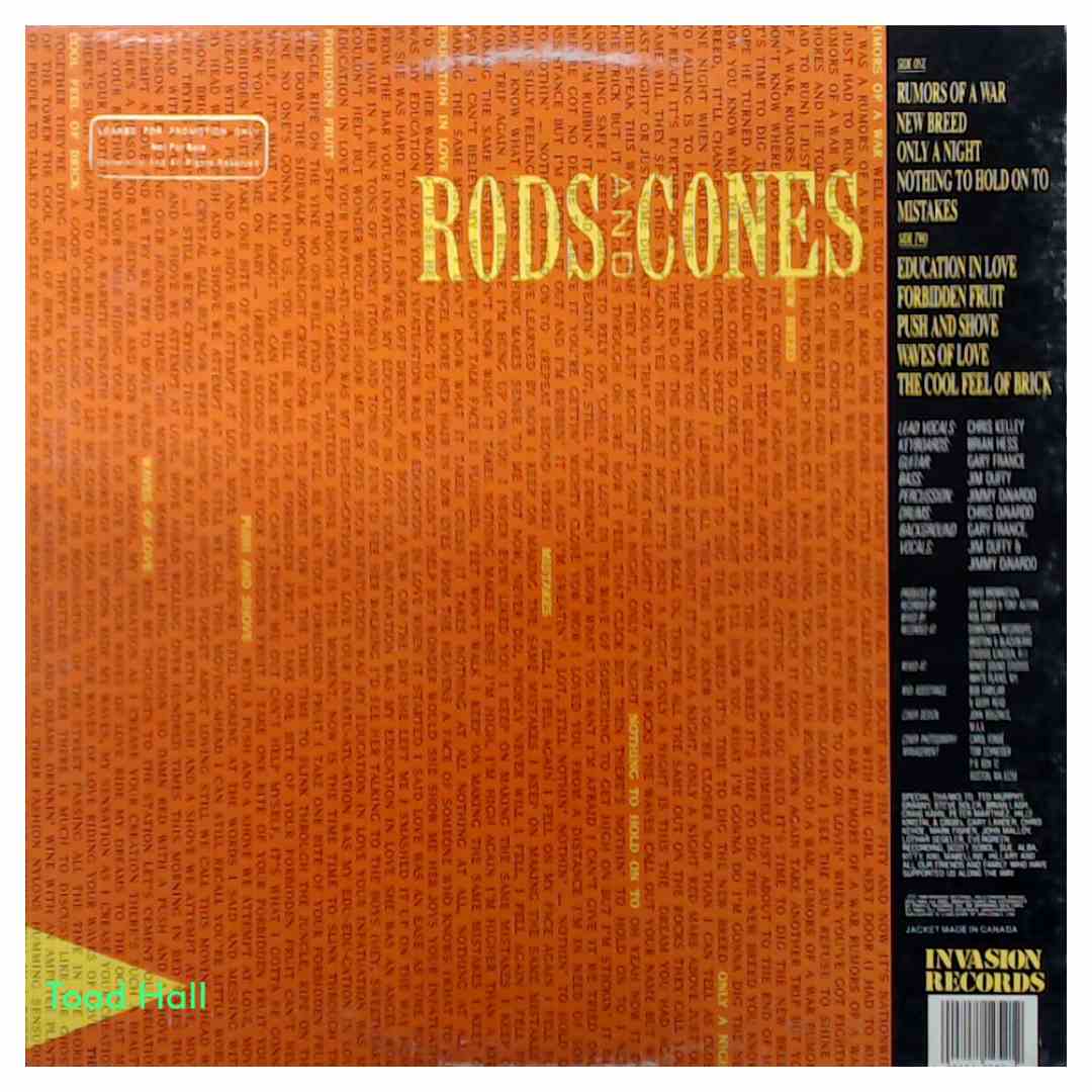 Rods And Cones -New Breed (Promo) - Used Vinyl