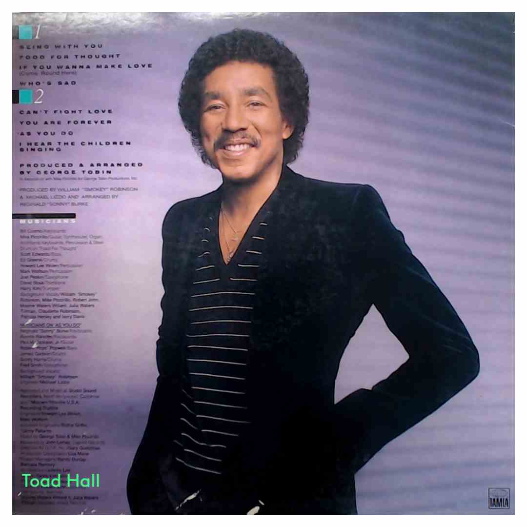 Smokey Robinson - Being With You - Used Vinyl