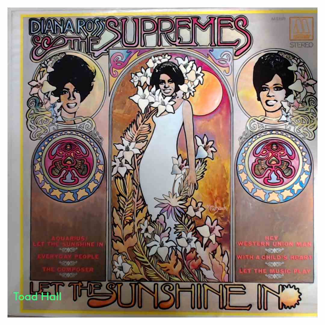 Diana Ross & The Supremes - Let the Sunshine In - Used Vinyl LP