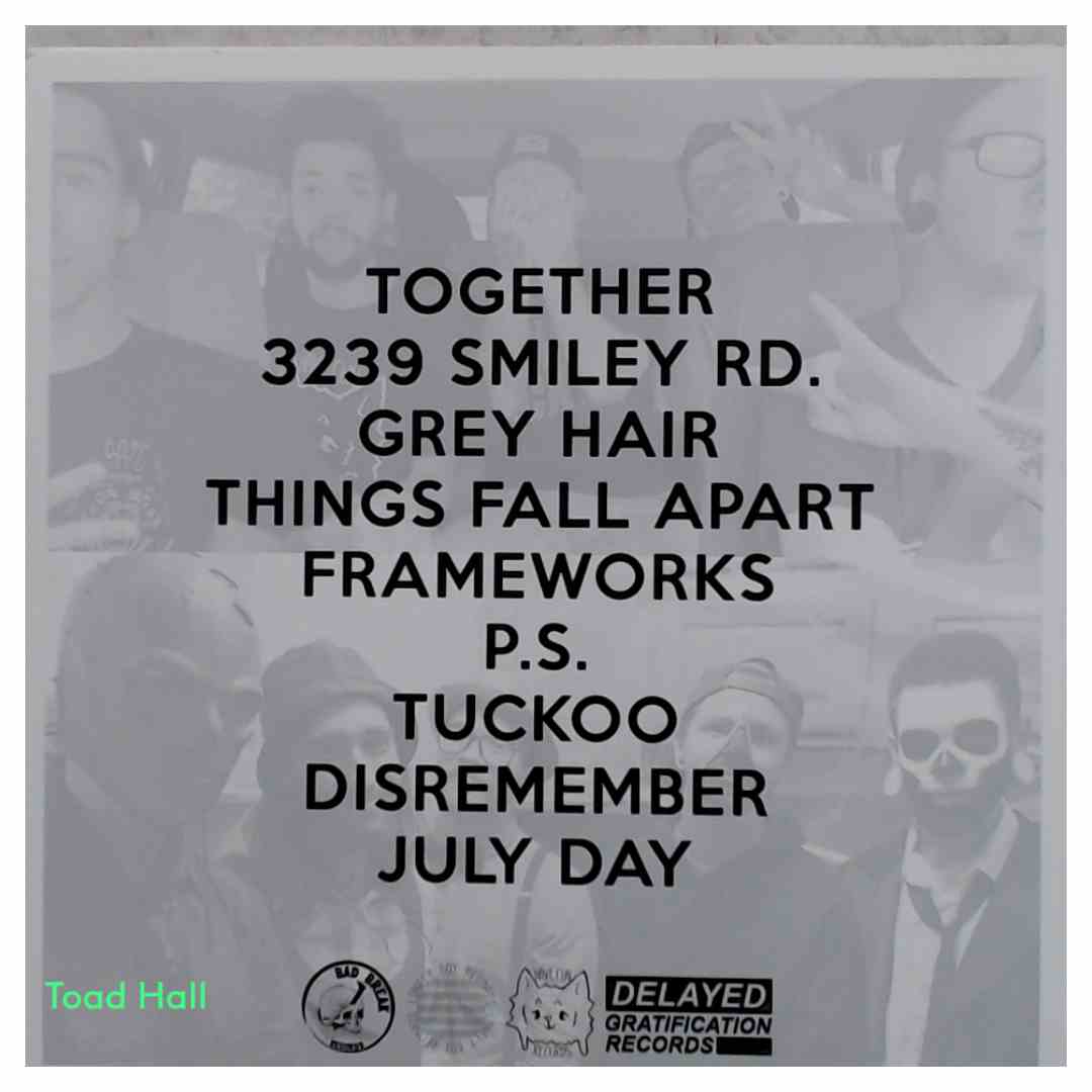 Things Fall Apart Things Fall Apart (White Vinyl) Used Vinyl LP