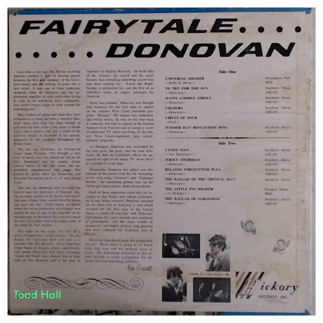 Donovan - Fairytale - Used Vinyl