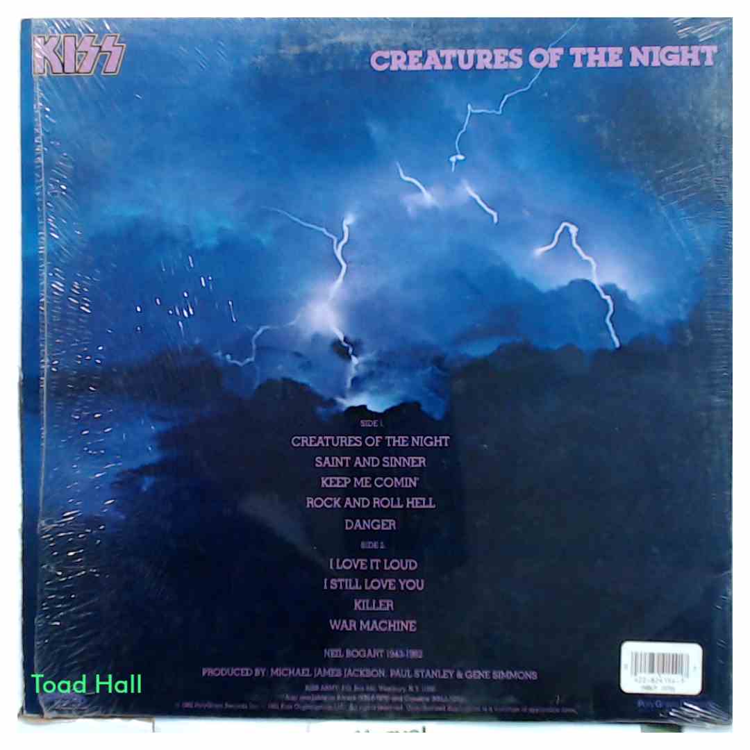 Kiss - Creatures of the Night - Used Vinyl