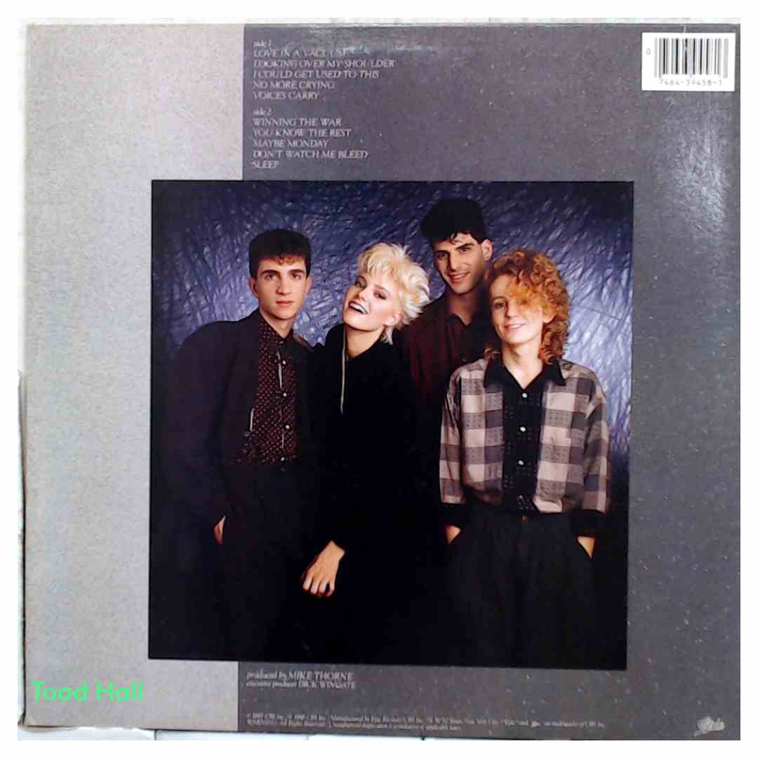 TIL TUESDAY Voices Carry Used Vinyl LP