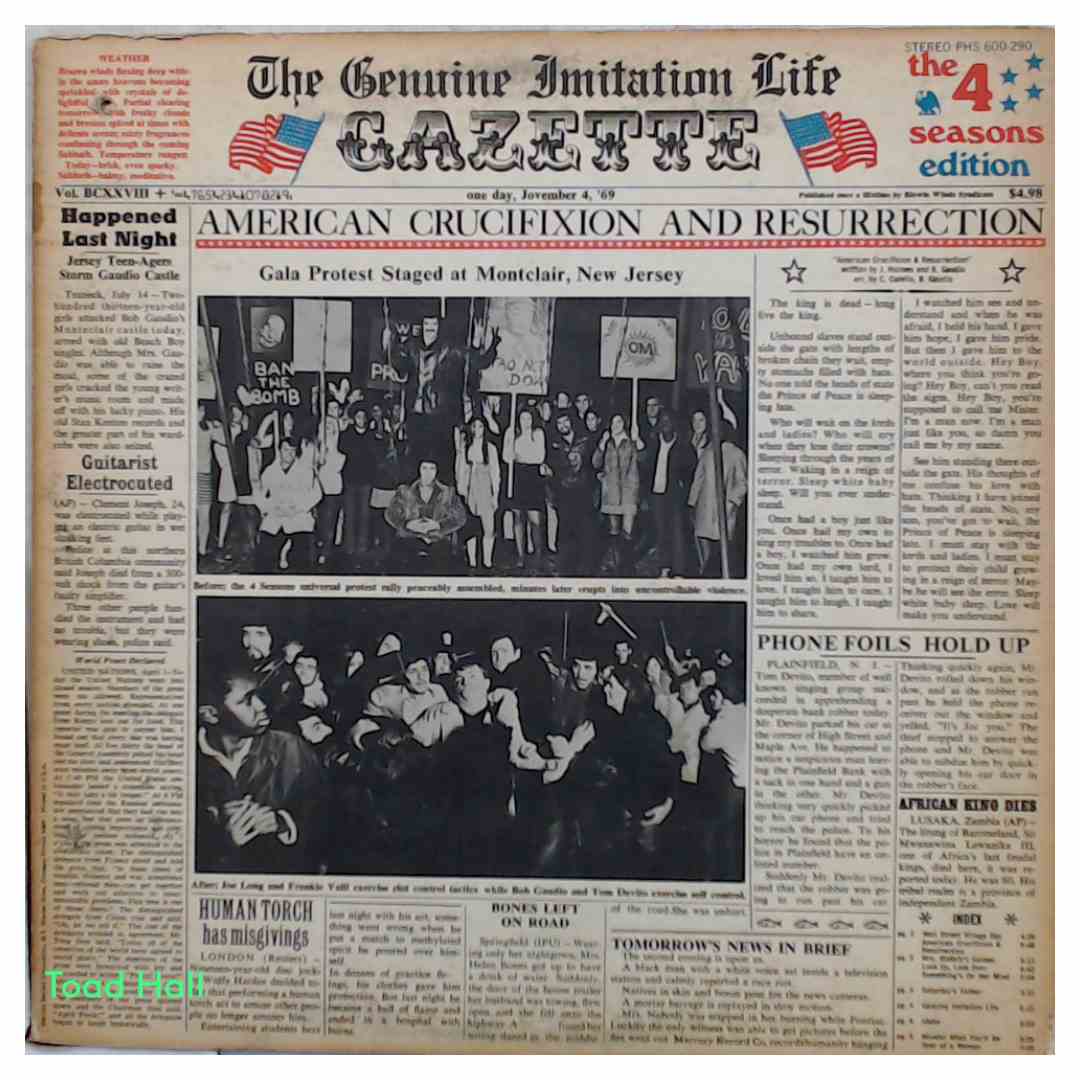 Frankie Valli and The 4 Seasons - Genuine Imitation Life Gazette - Used Vinyl