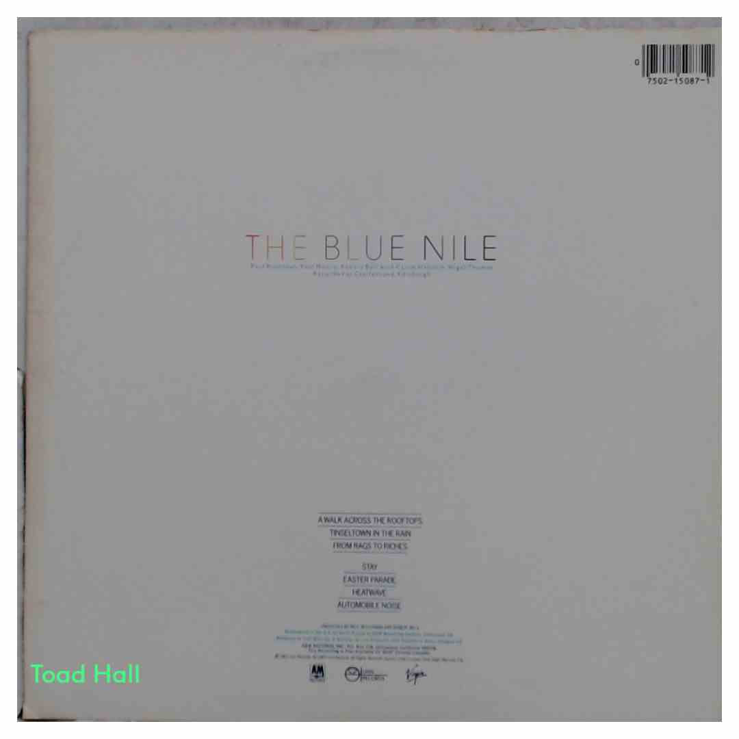 The Blue Nile - A Walk Across The Rooftops - Used Vinyl