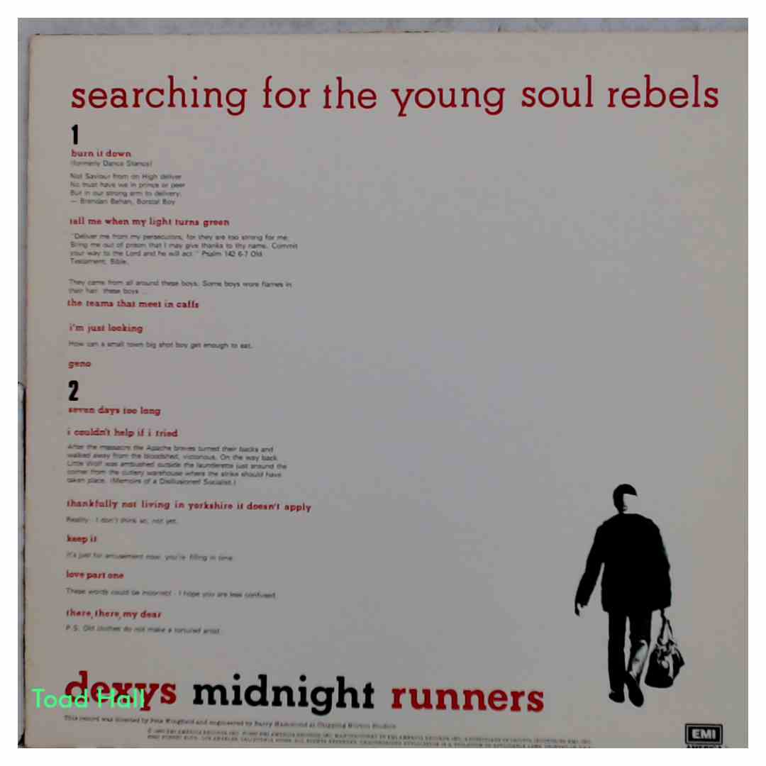 Dexy's Midnight Runners - Searching For The Young Soul Rebels - Used Vinyl