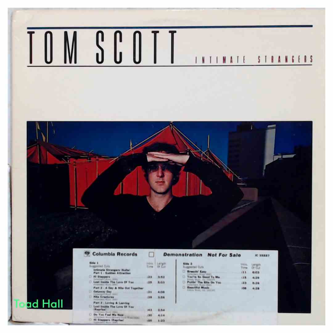 Tom Scott - Intimate Strangers (Promo) - Used Vinyl