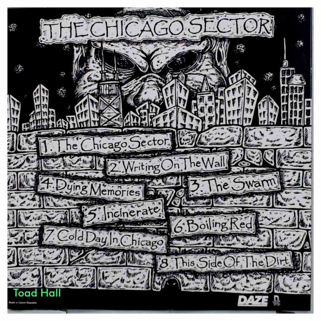 Sector - The Chicago Sector (Green/Black Swirl) - Used Vinyl