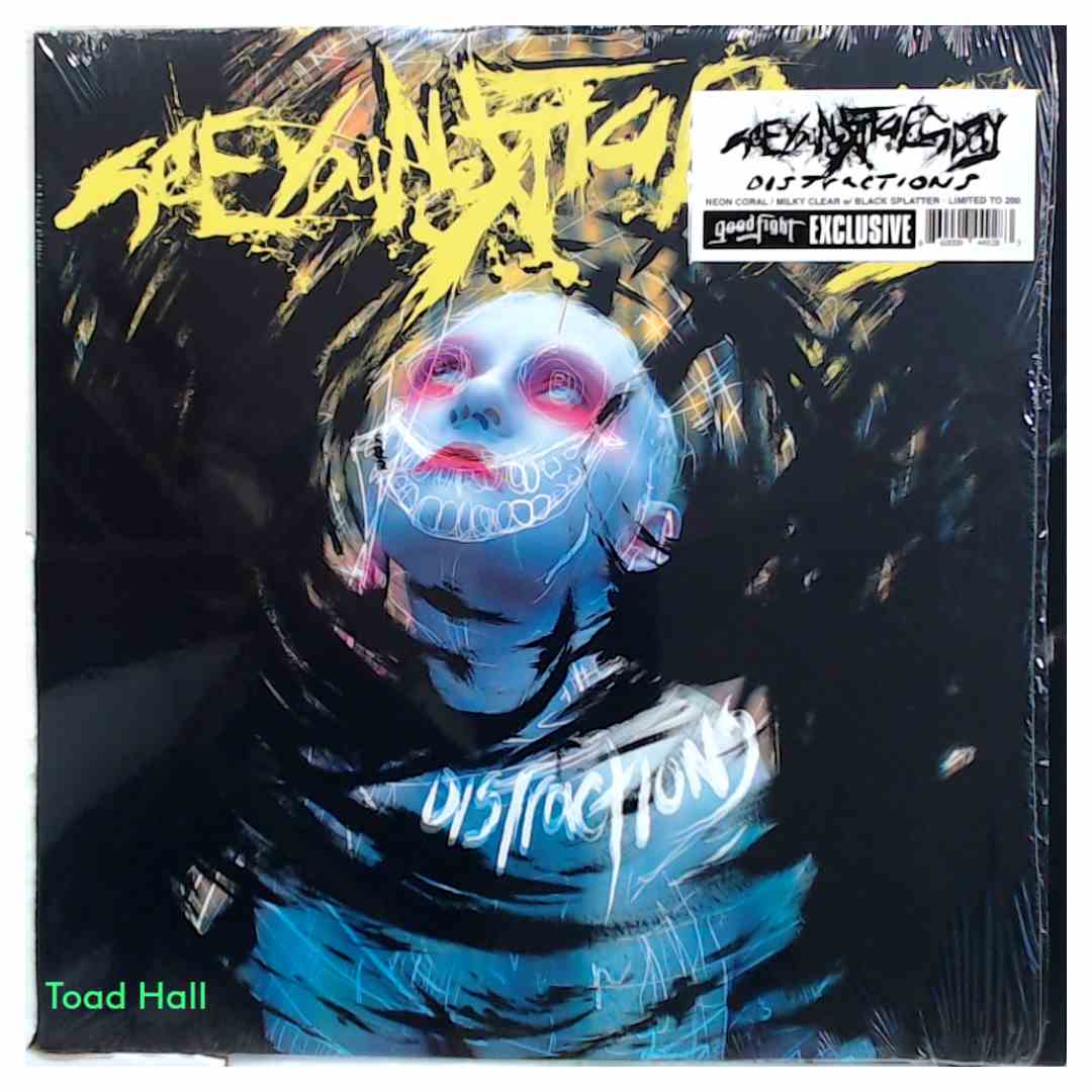 See You Next Tuesday - Distractions (Neon Coral W/ Black Splatter Vinyl) - Used Vinyl
