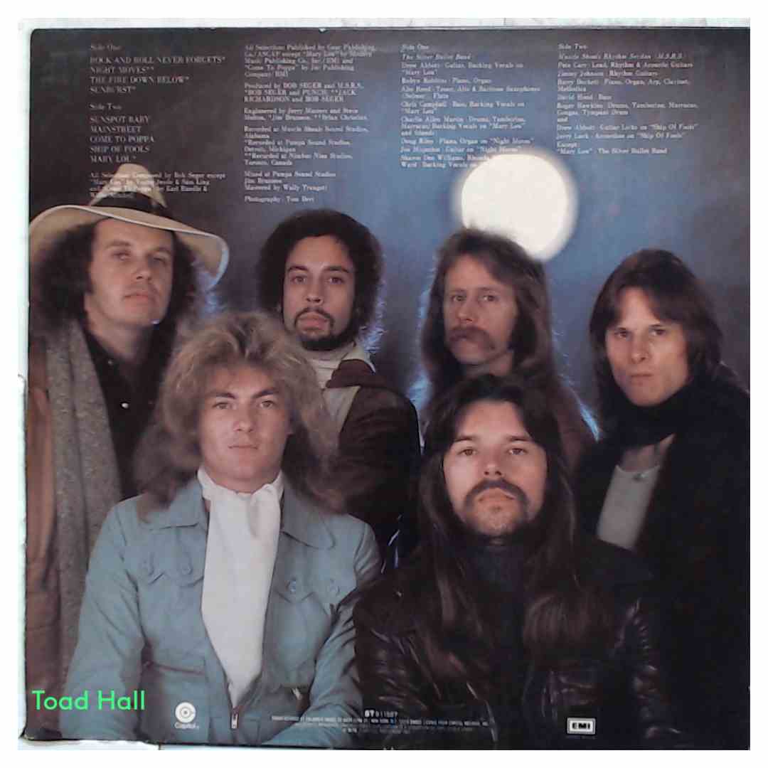 Bob Seger & The Silver Bullet Band Night Moves Used Vinyl LP