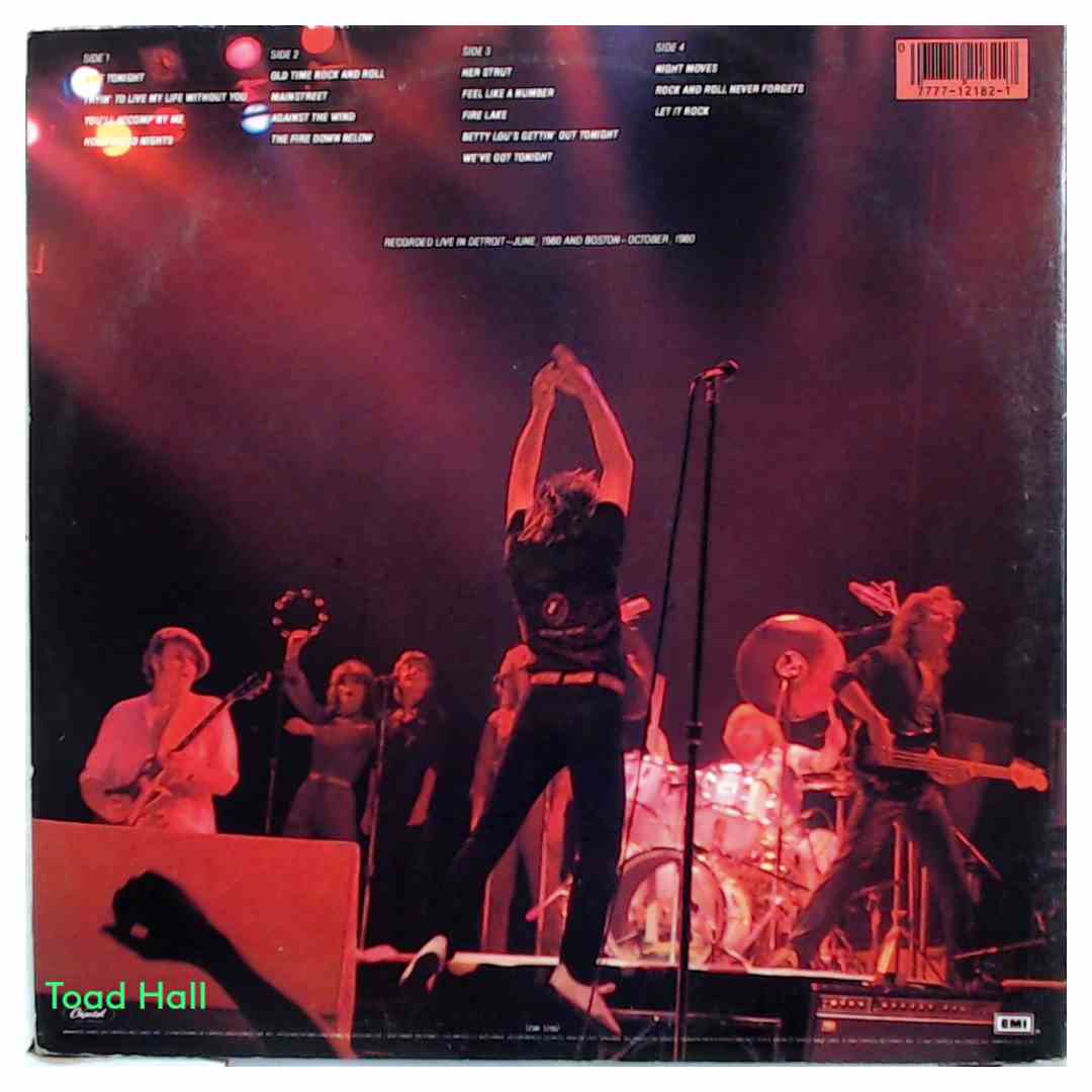 Bob Seger - Nine Tonight - Used Vinyl