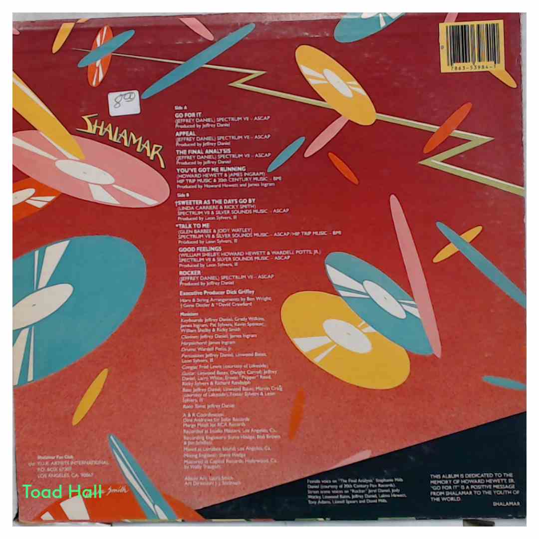 Shalamar - Go For It - Used Vinyl