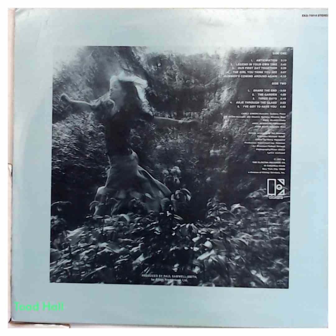 Carly Simon Anticipation Used Vinyl LP