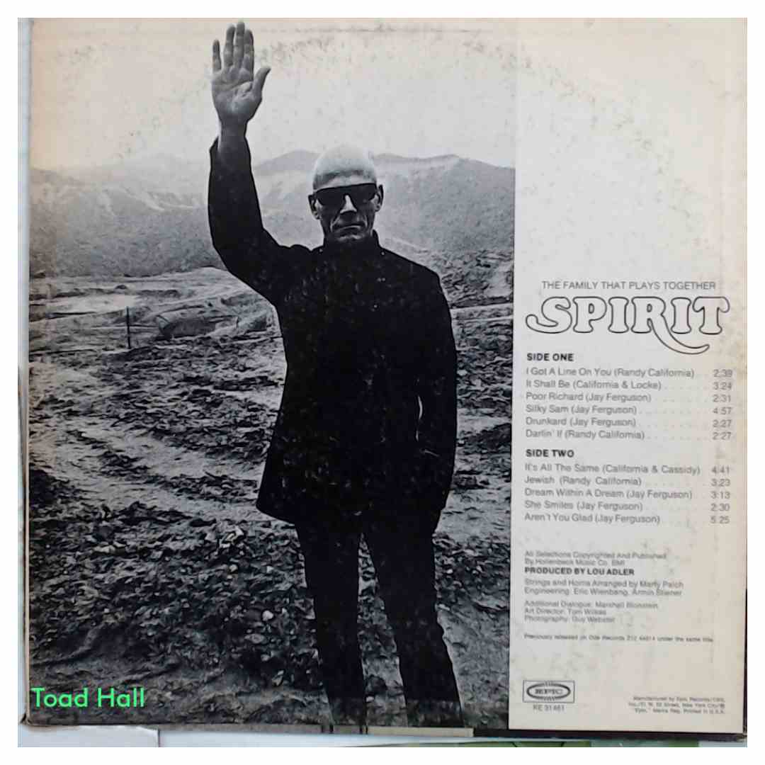 Spirit - The Family That Plays Together - Used Vinyl