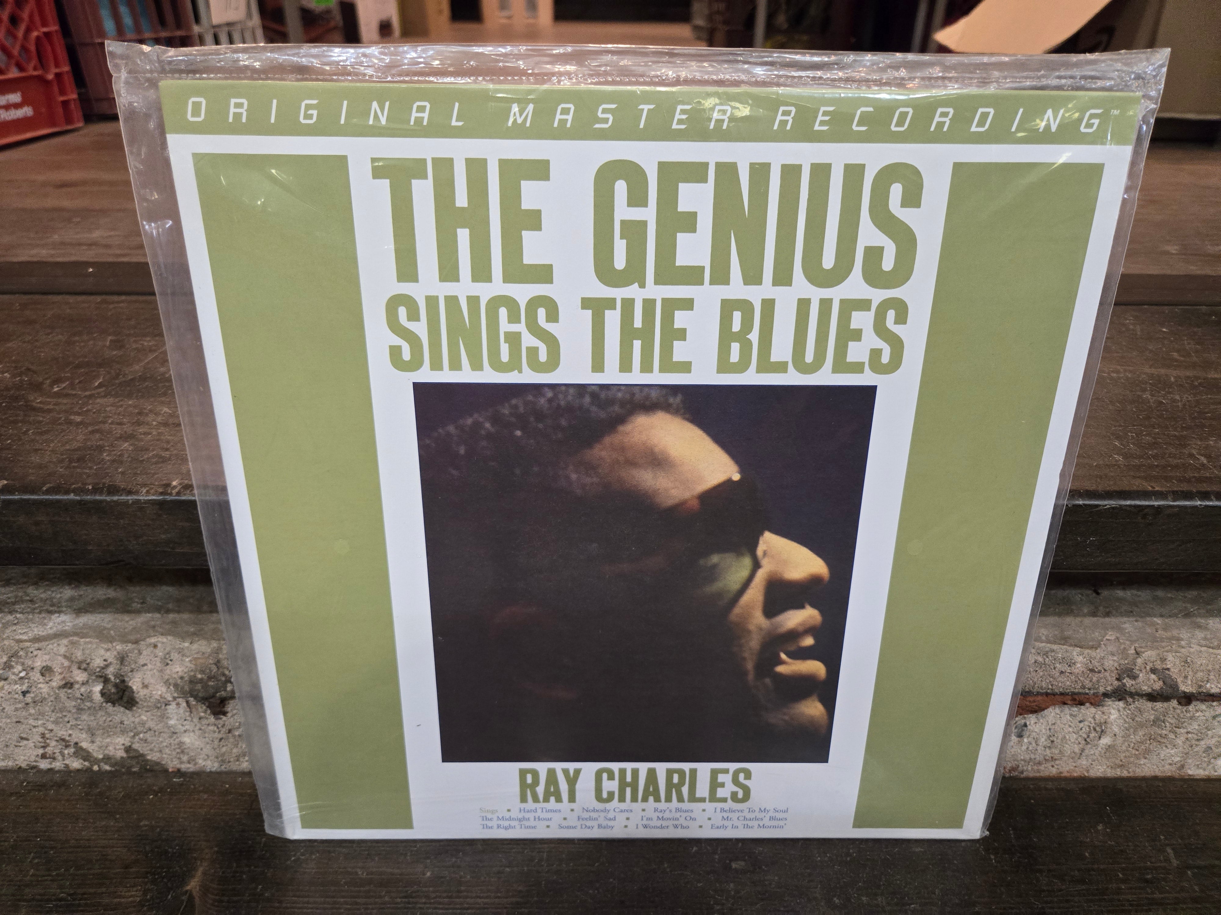 RAY CHARLES The Genius Sings The Blues New Vinyl MOFI