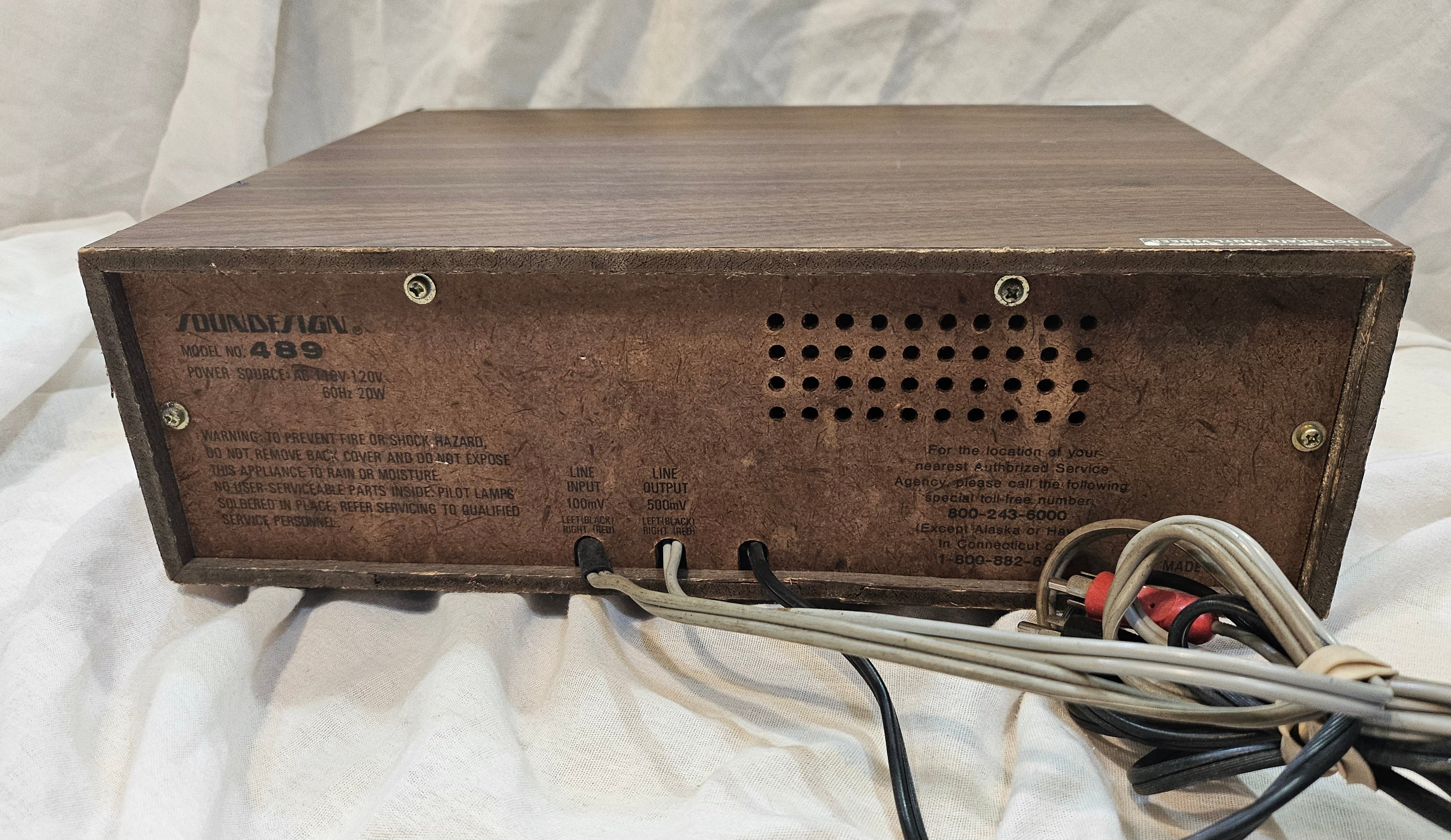 Soundesign 489 8-Track Player