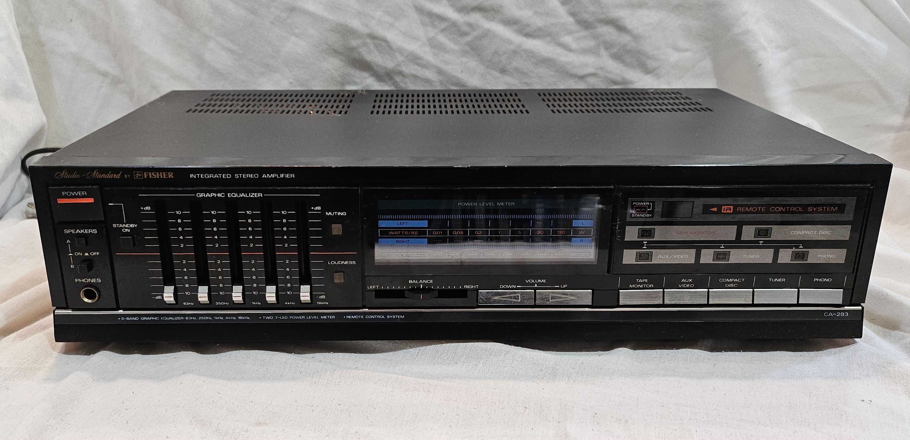 Fisher CA-283 Stereo Amplifier