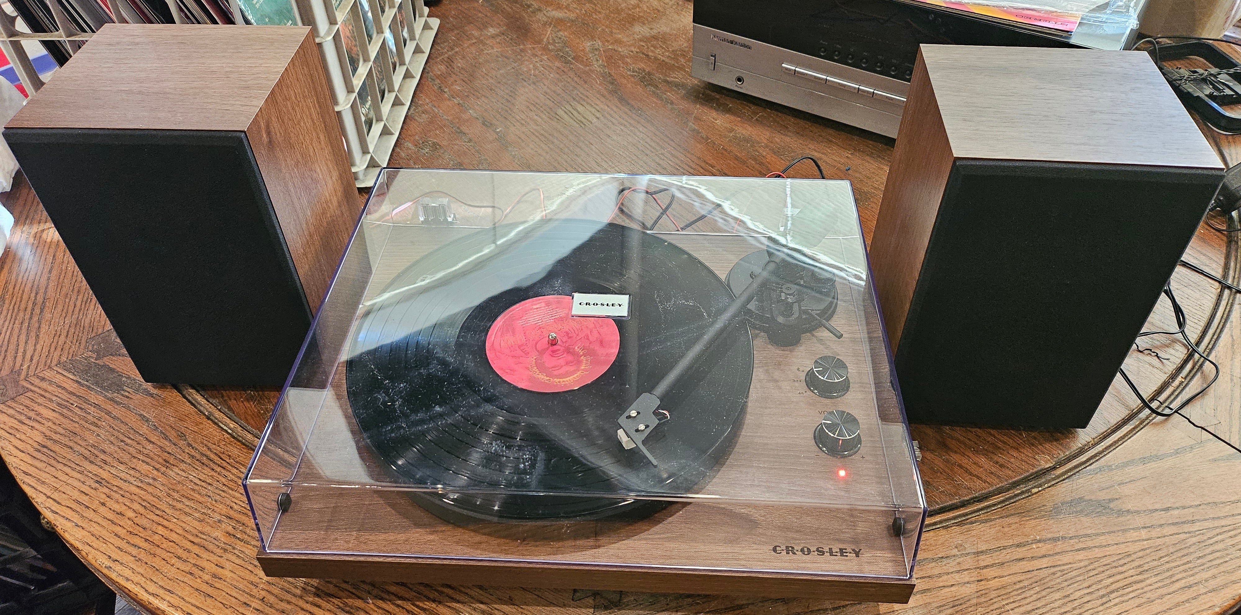 Crosley C-62 Turntable W/ Speakers