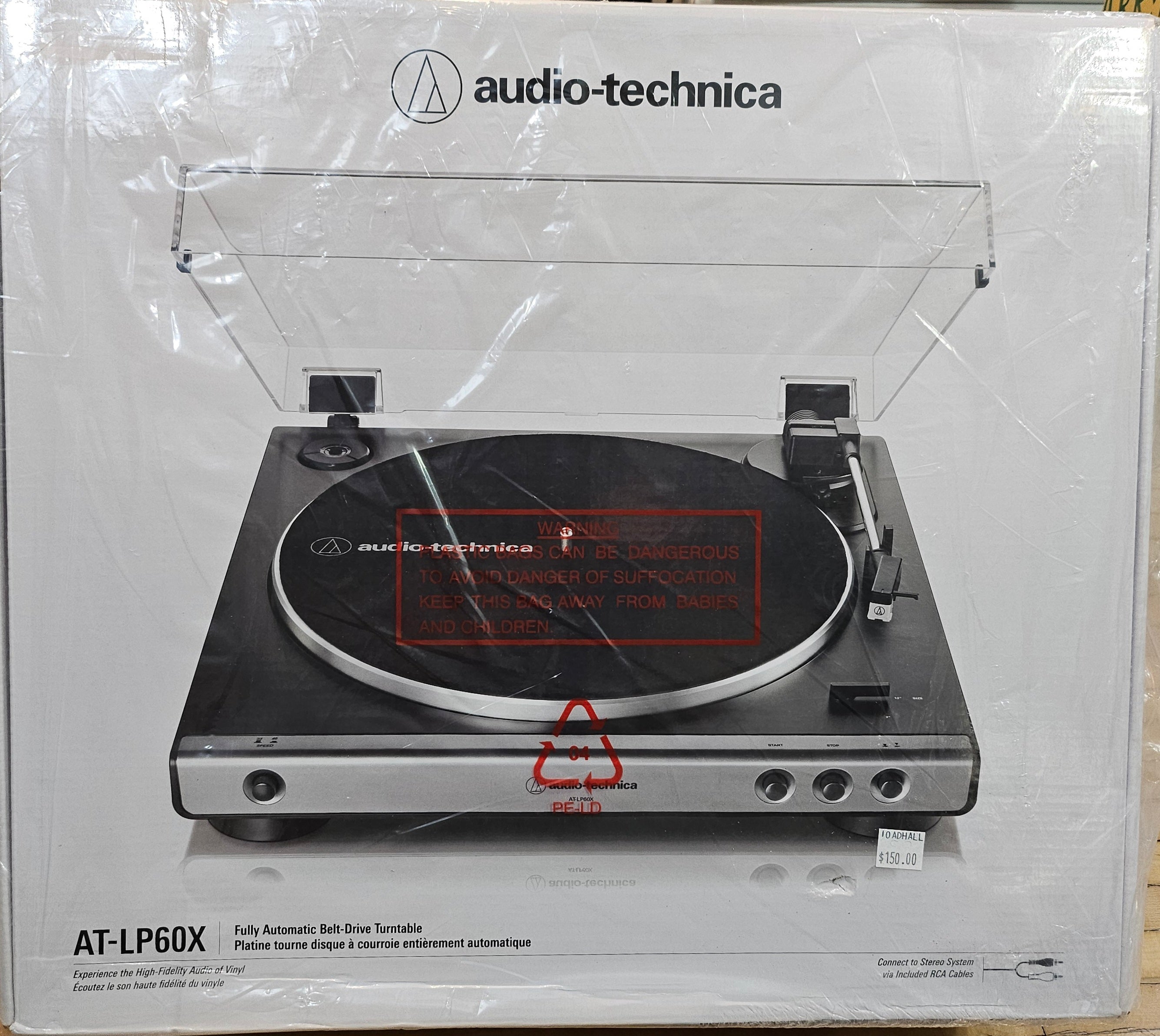 Audio-Technica LP60X retailer Turntable