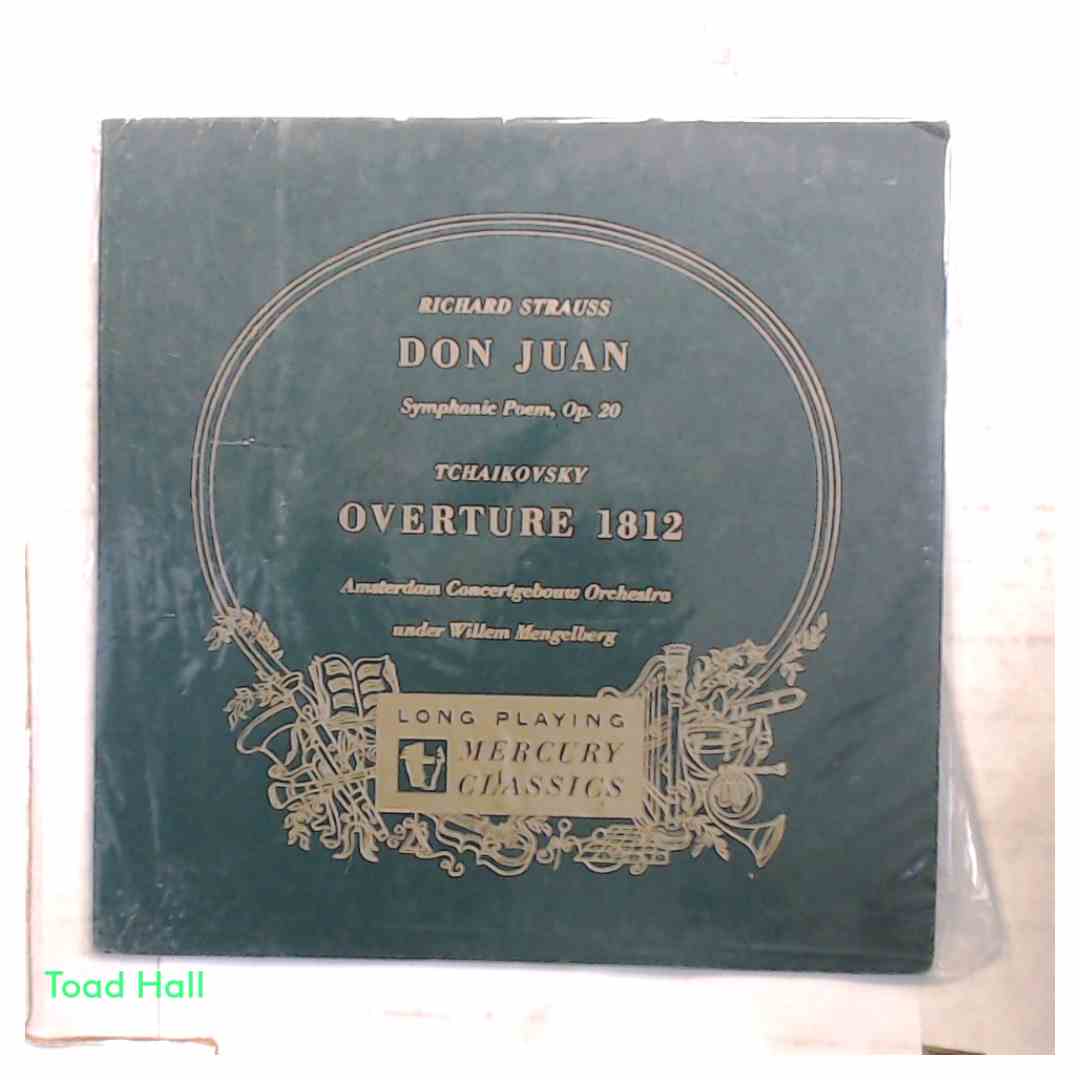 Richard Strauss - Don Juan (Symphonic Poem, OP. 20/ Overture 1812, Op. 49) - Used Vinyl LP