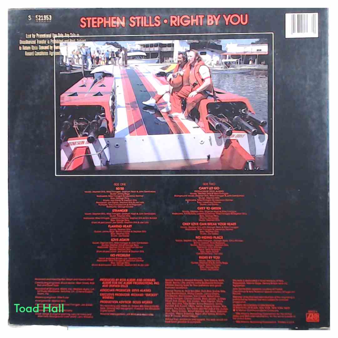 Stephen Stills - Right By You (Promo Cover) - Used Vinyl