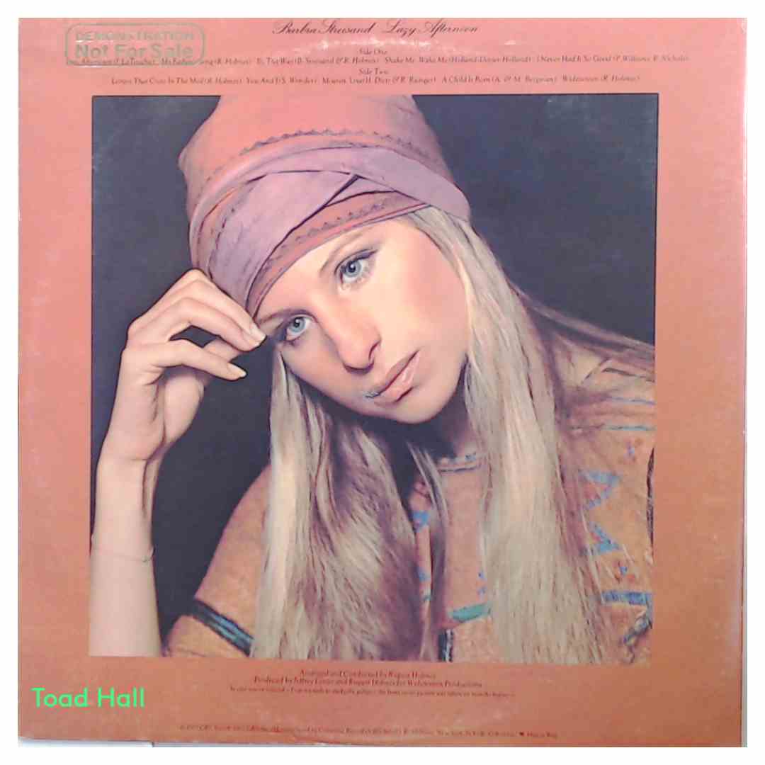 Barbra Streisand - Lazy Afternoon (Promo) - Used Vinyl LP