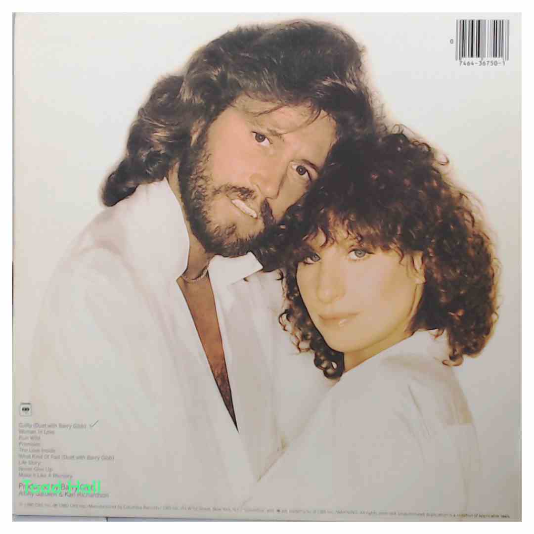 Barbra Streisand - Guilty - Used Vinyl LP