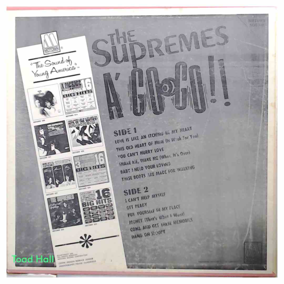The Supremes A Go Go Used Vinyl LP