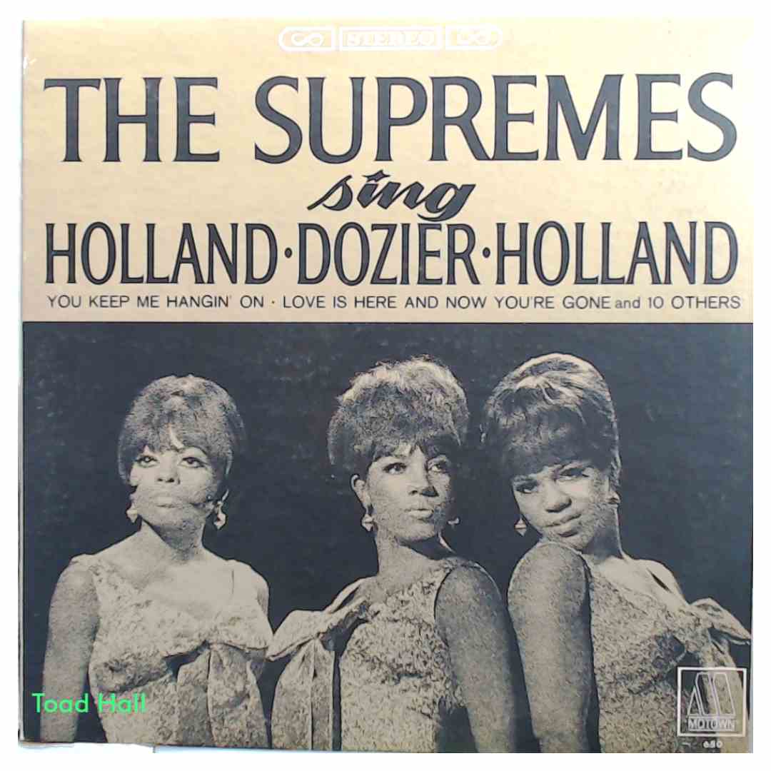 The Supremes Supremes Sing Holland, Dozier, Holland Used Vinyl LP