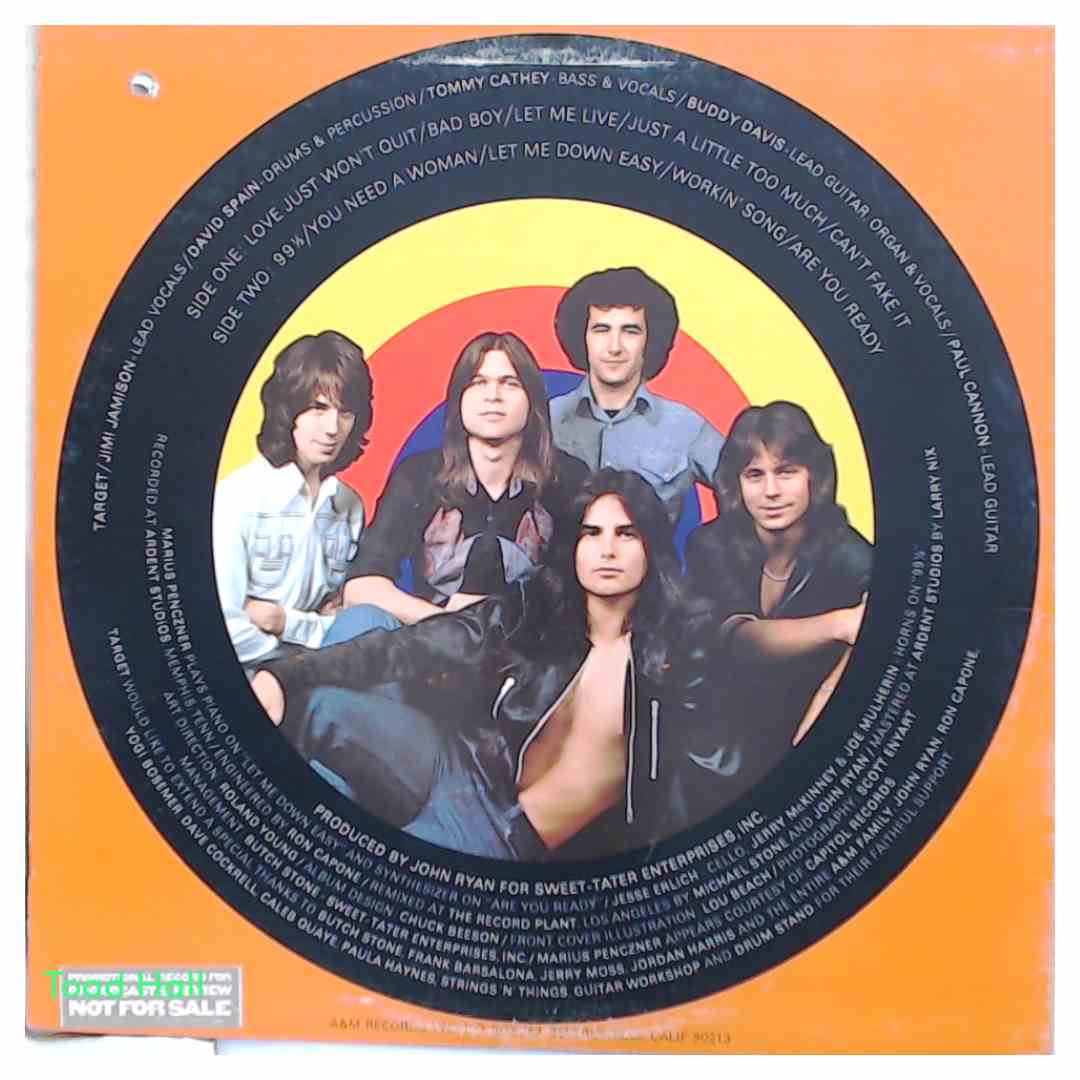 Target Target (Promo) Used Vinyl LP
